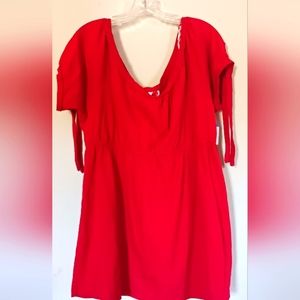 Lemon‎ Kiss sz. 2X Summer Dress Red. NWT